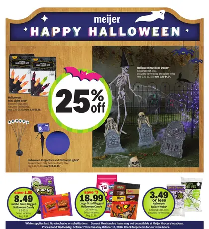 Meijer Happy Halloween