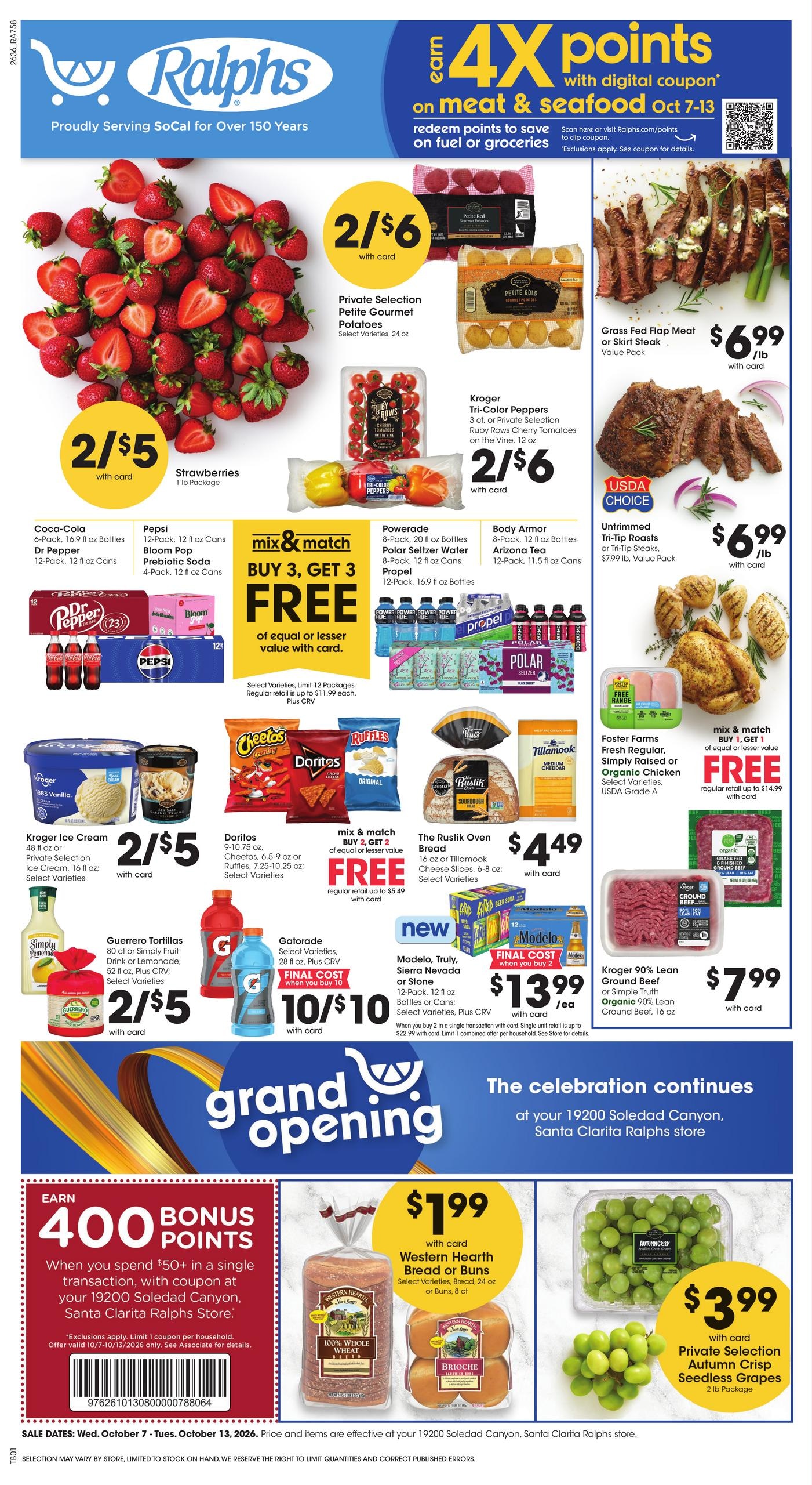 Ralphs weekly ad page 1