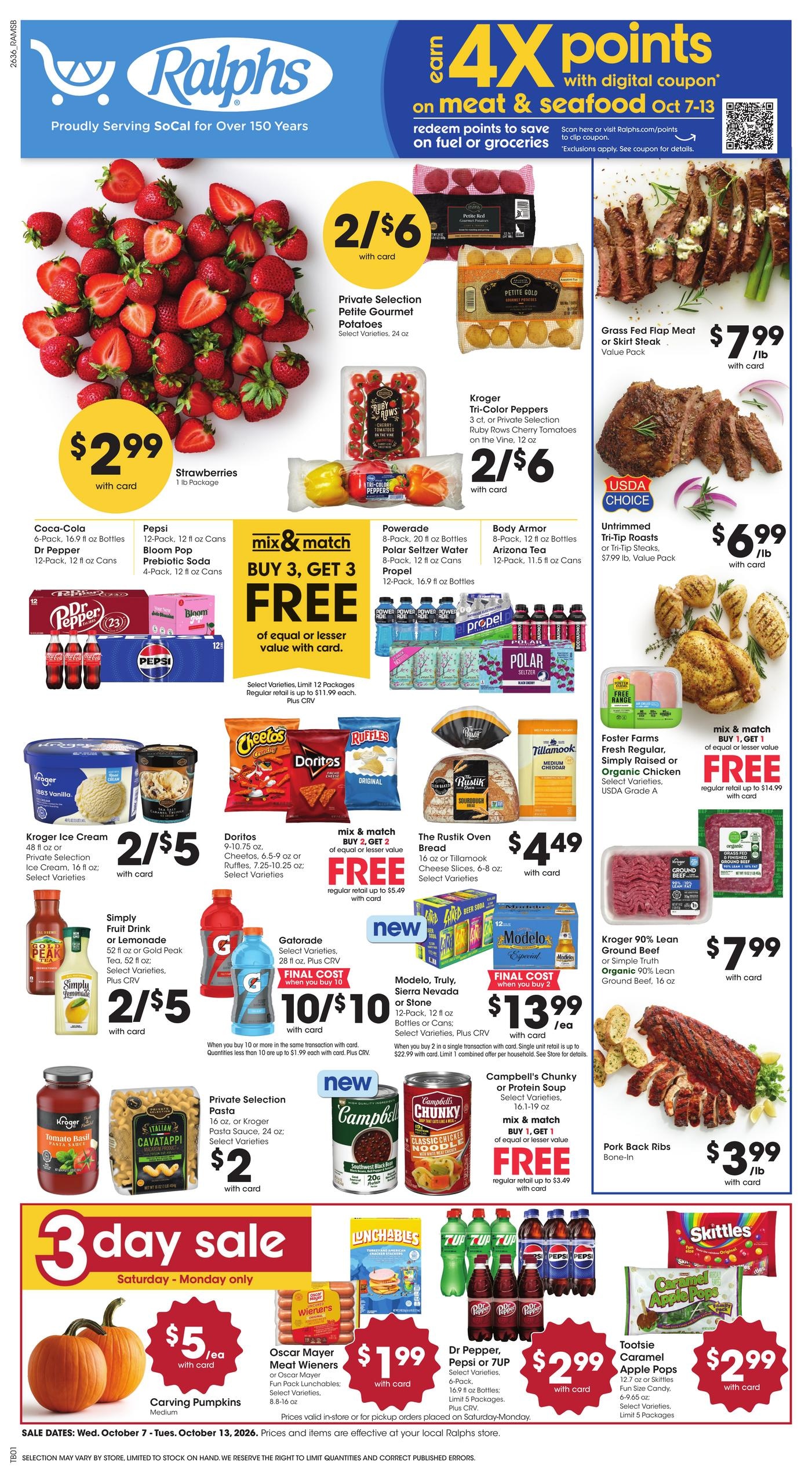 Ralphs weekly ad page 1