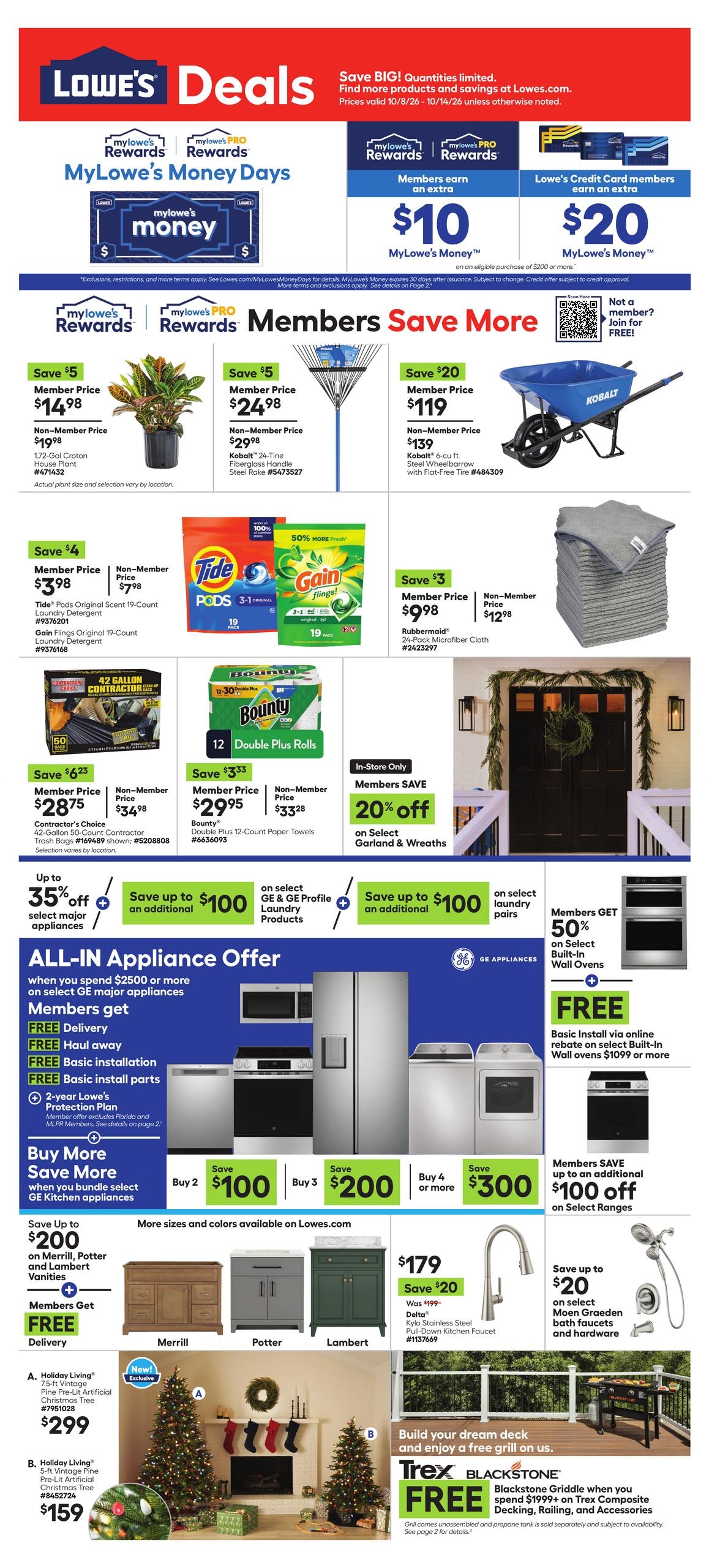 Lowe's weekly ad page 1