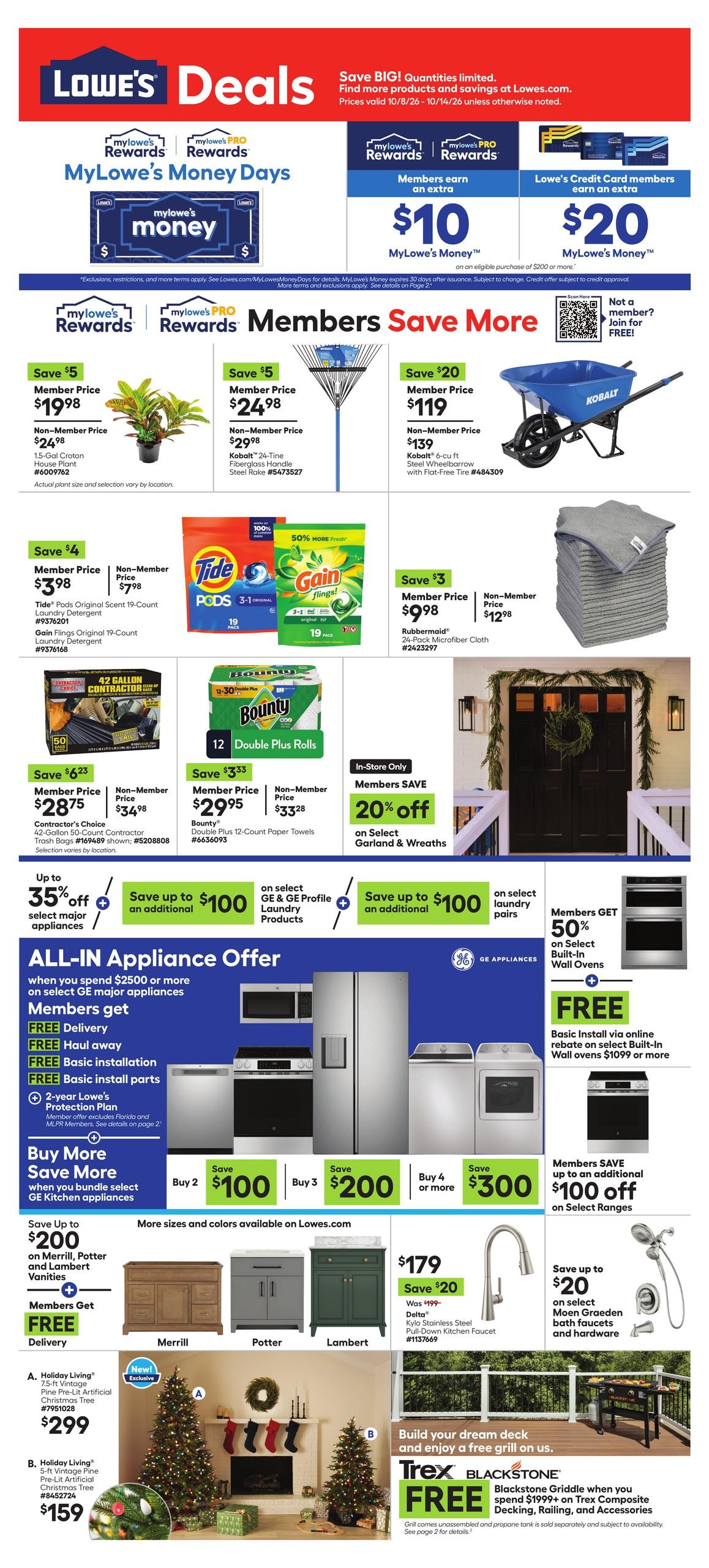 Lowe's weekly ad page 1