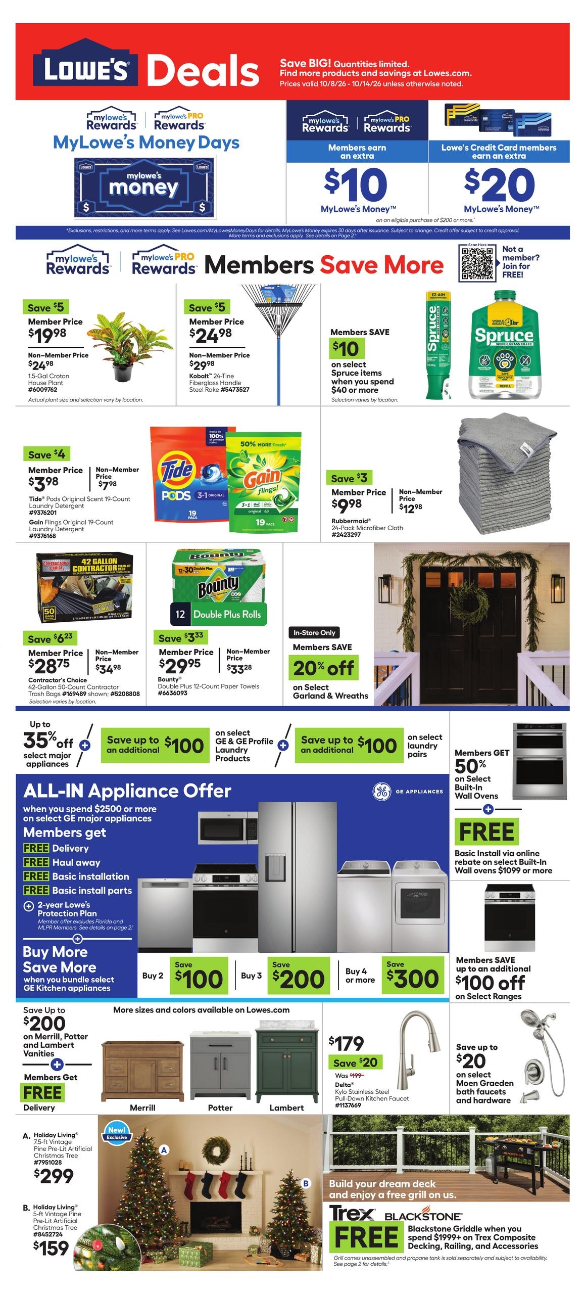 Lowe's weekly ad page 1