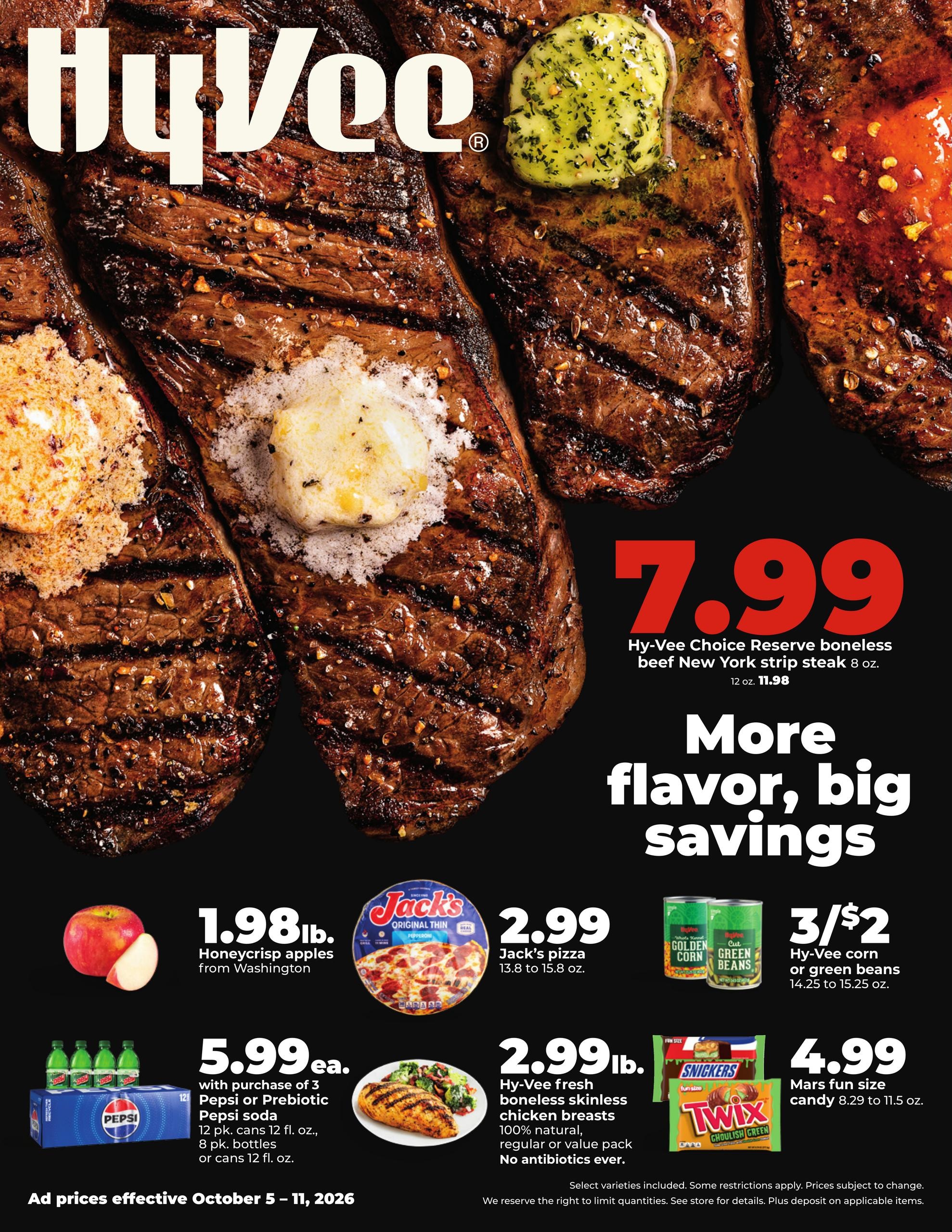 Hy-Vee weekly ad page 1