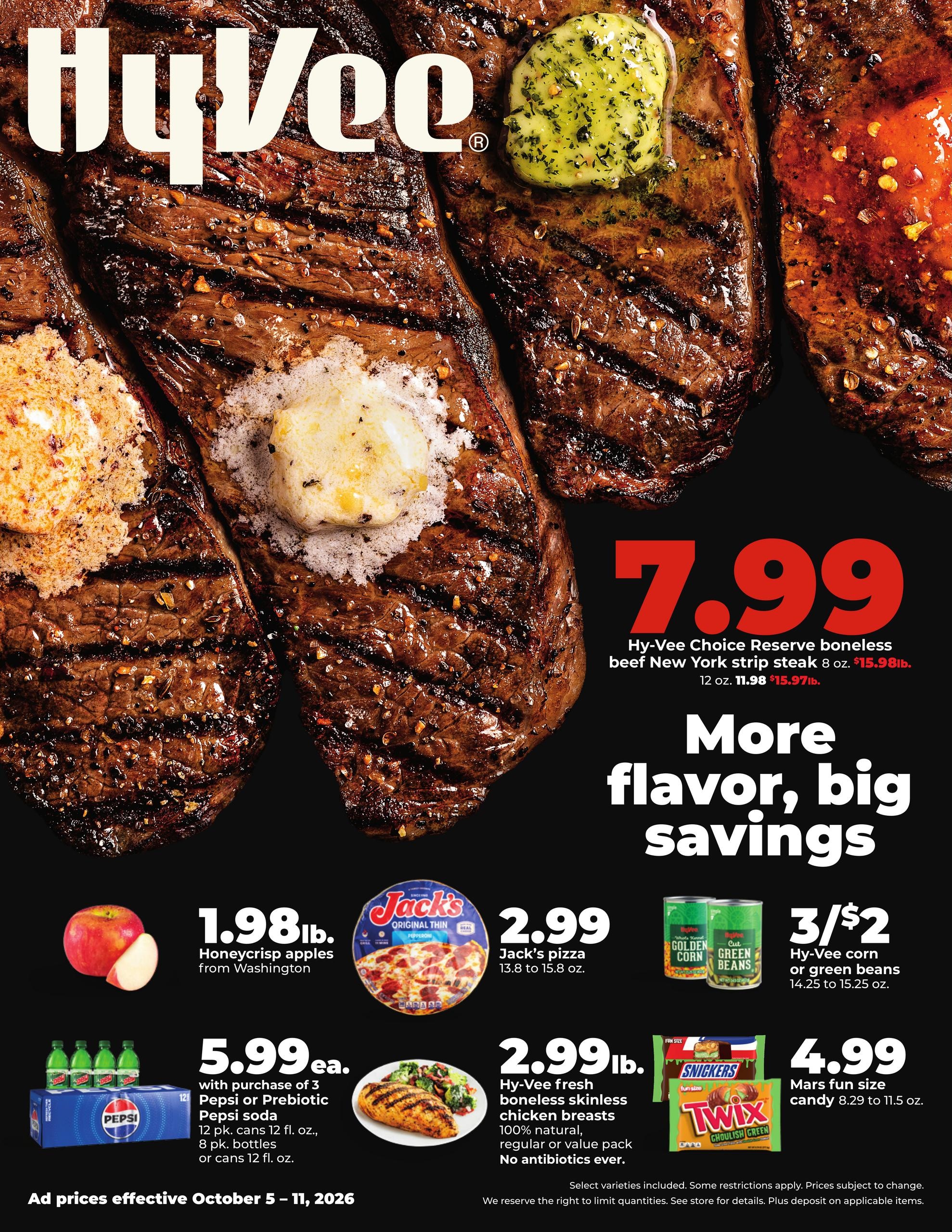 Hy-Vee weekly ad page 1