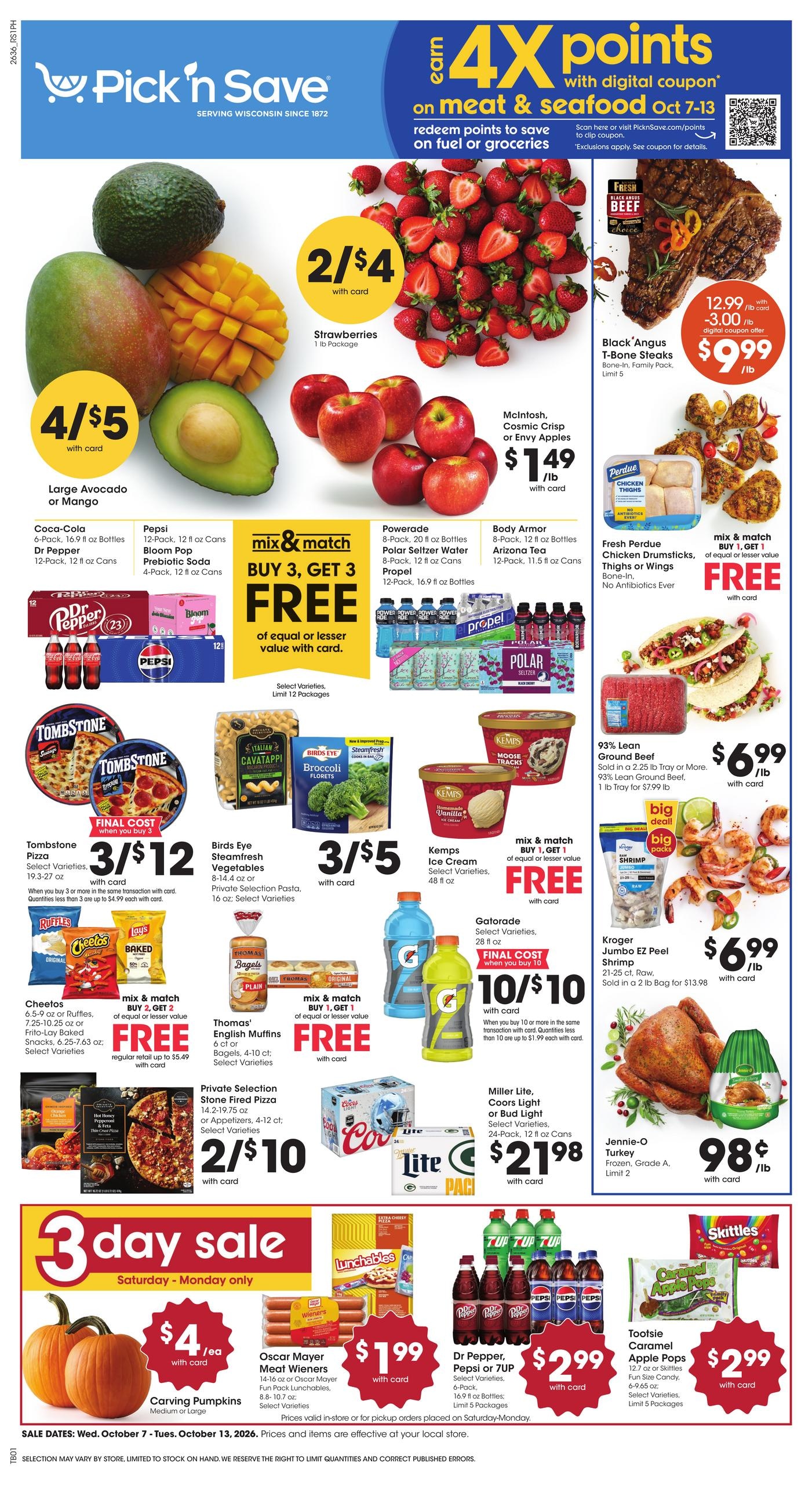 Pick N Save weekly ad page 1