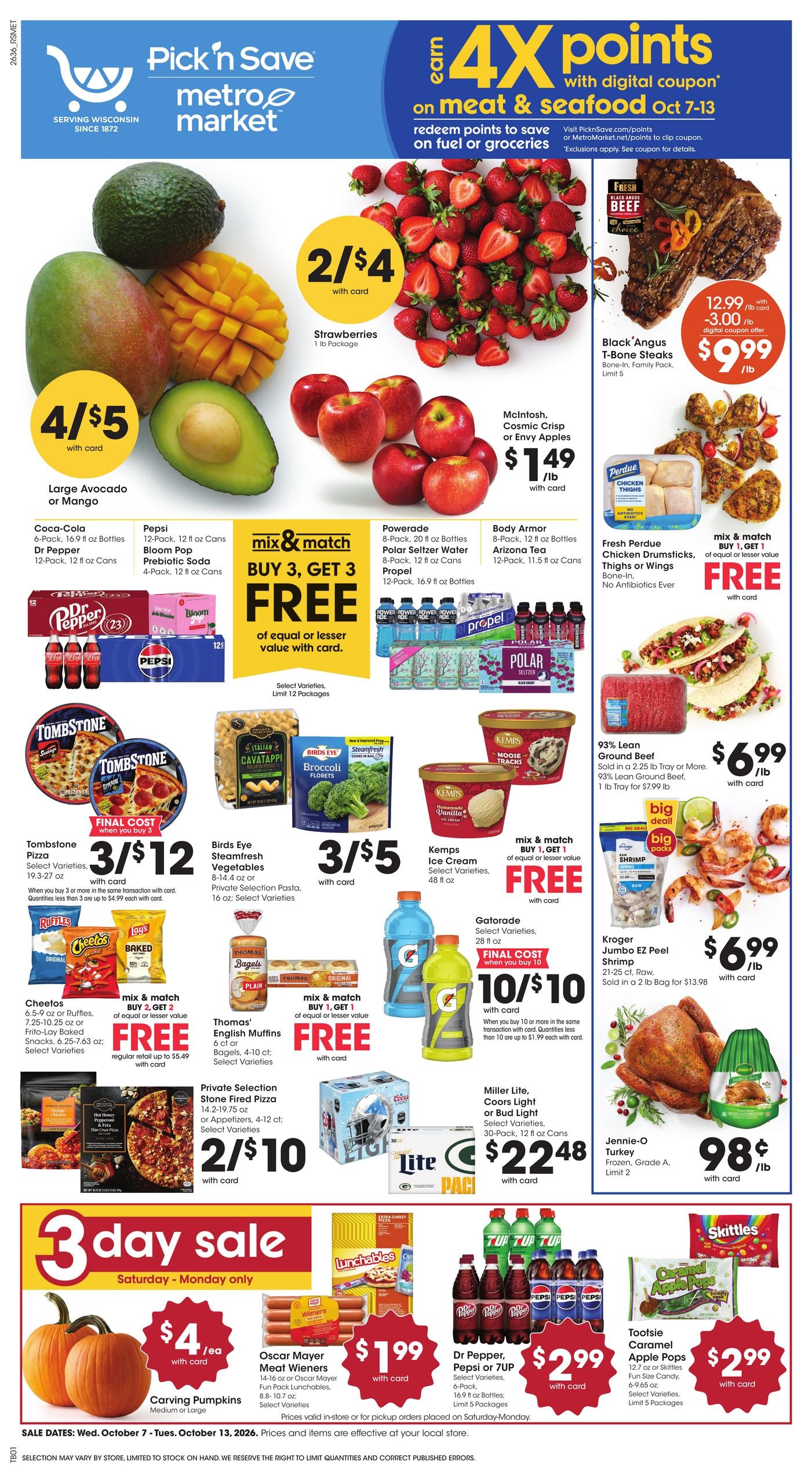 Pick N Save weekly ad page 1