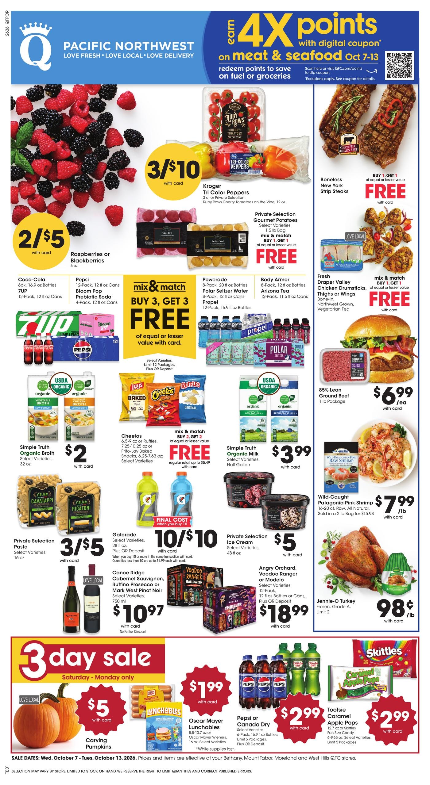 QFC weekly ad page 1
