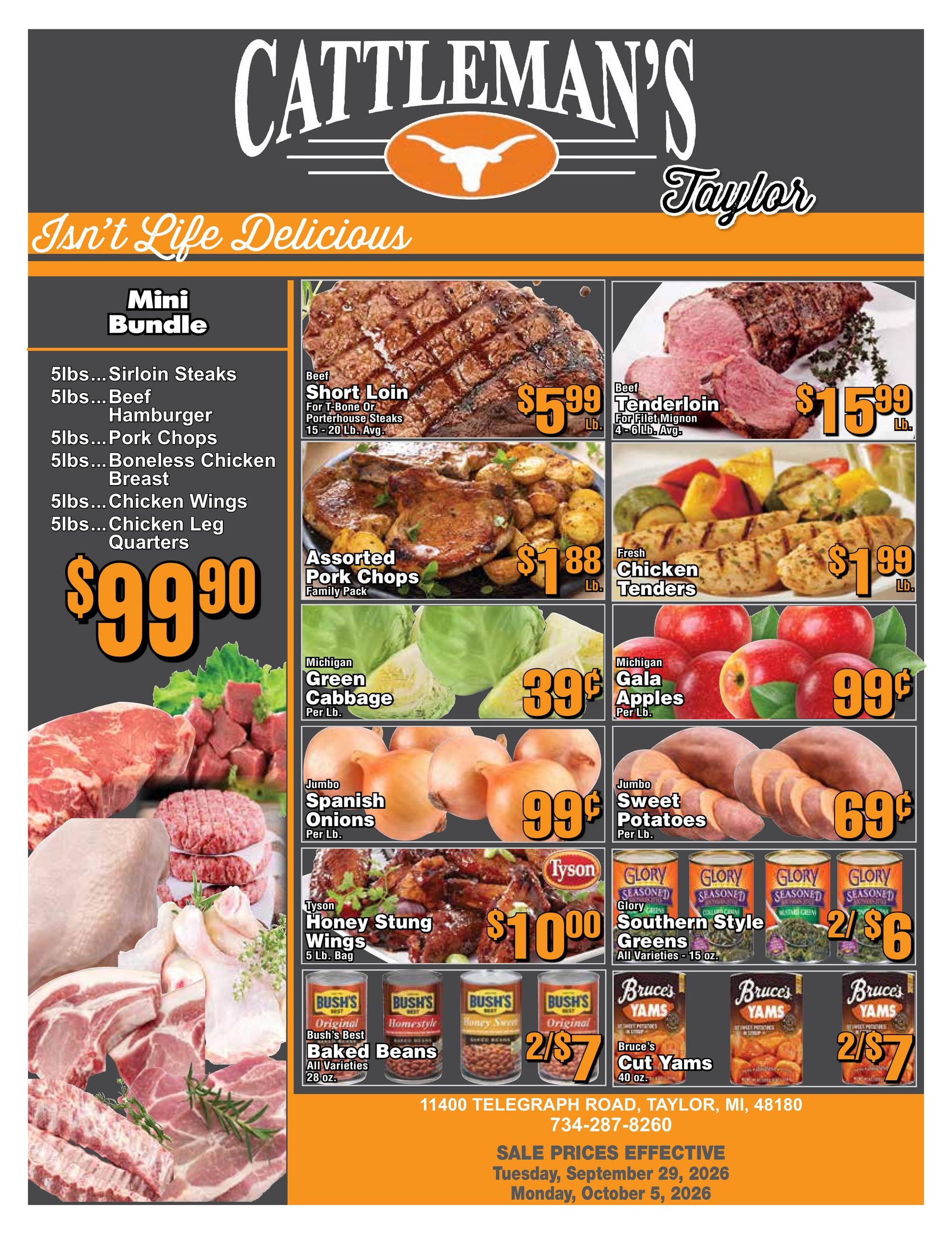 Cattleman's weekly ad page 1