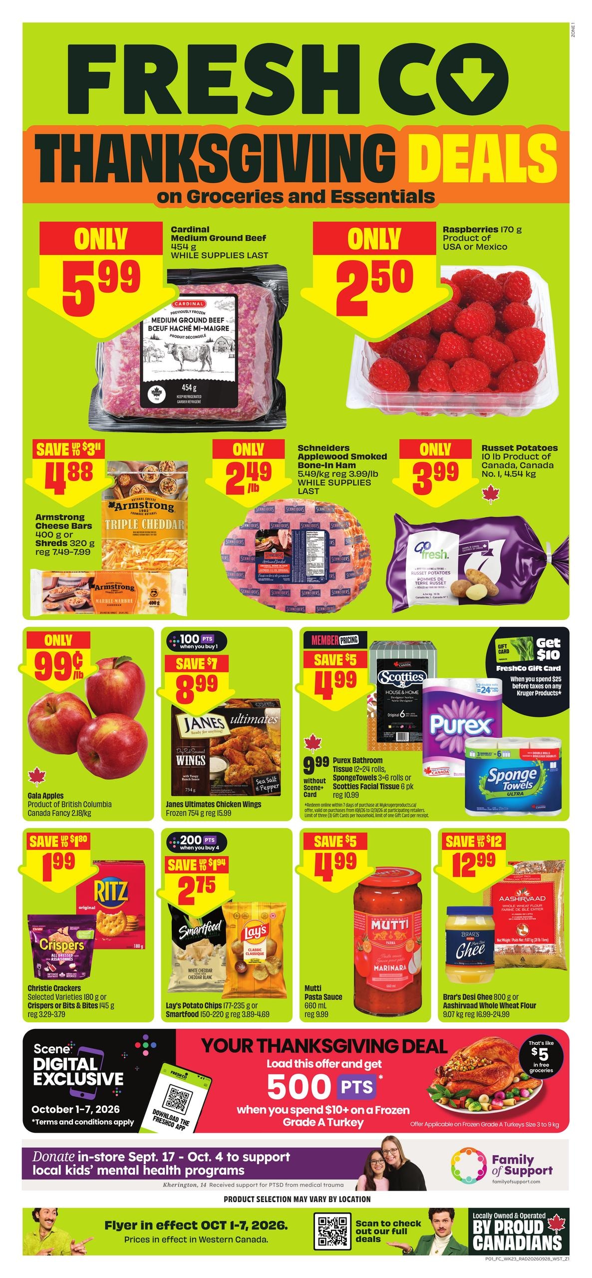 FreshCo Weekly eFlyer 10/01 - 10/07 | Flyers Now