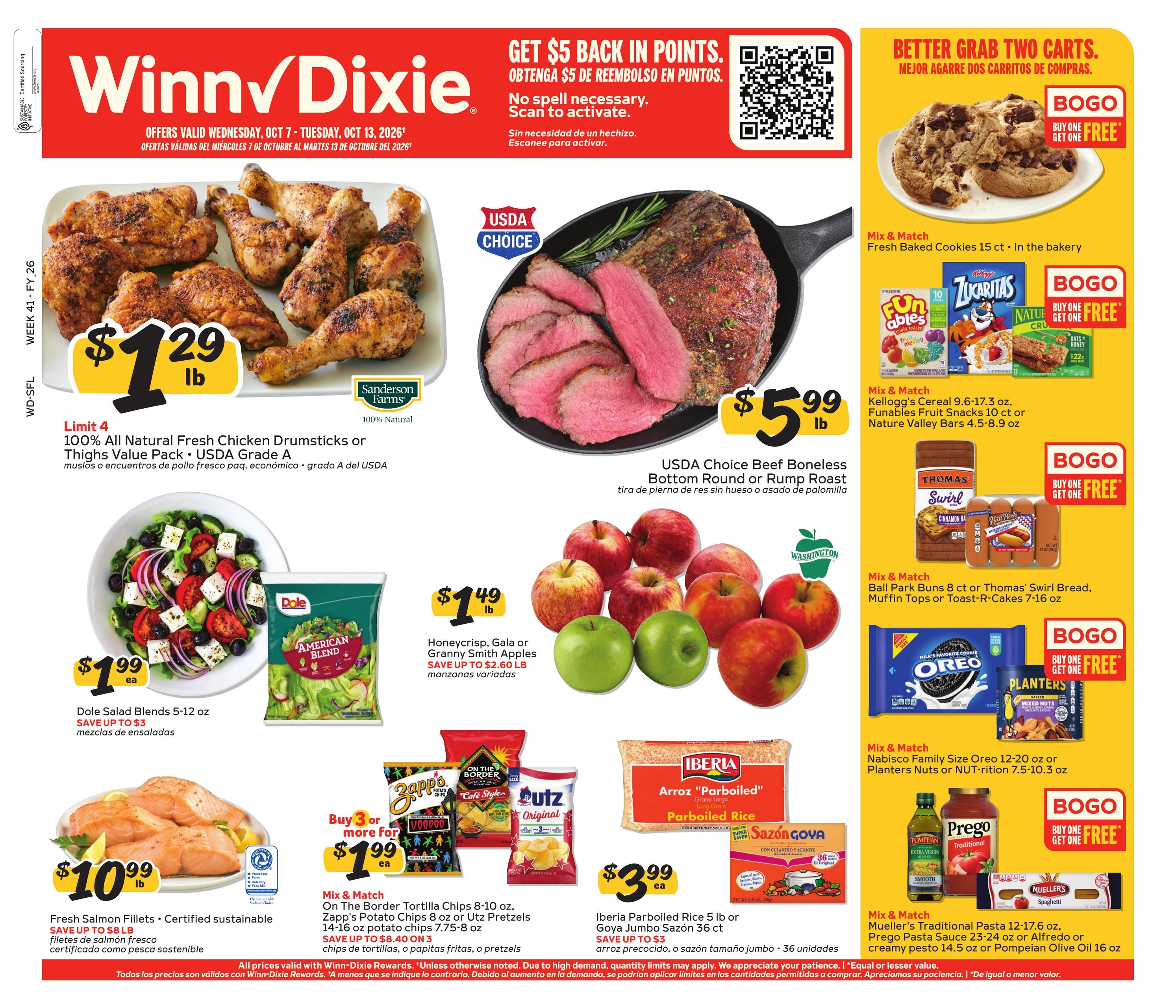 Winn-Dixie weekly ad page 1