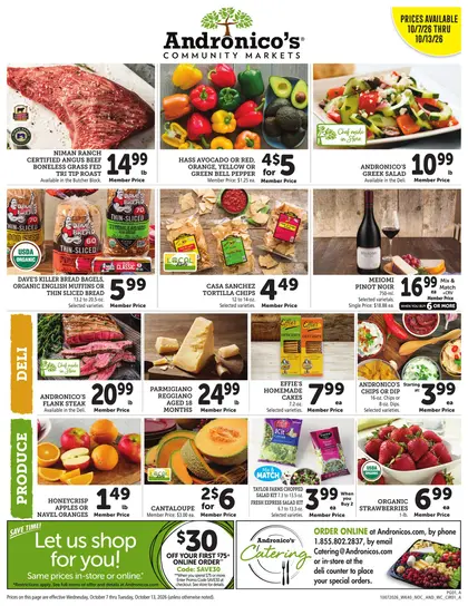 Andronico's Community Markets Weekly Ad