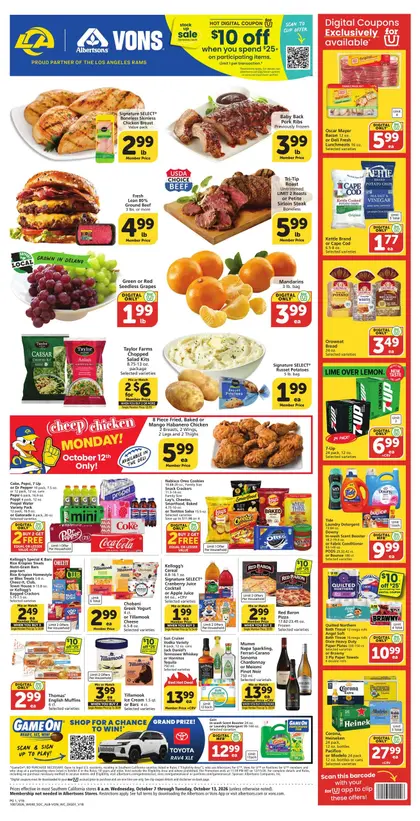 Vons Weekly Ad