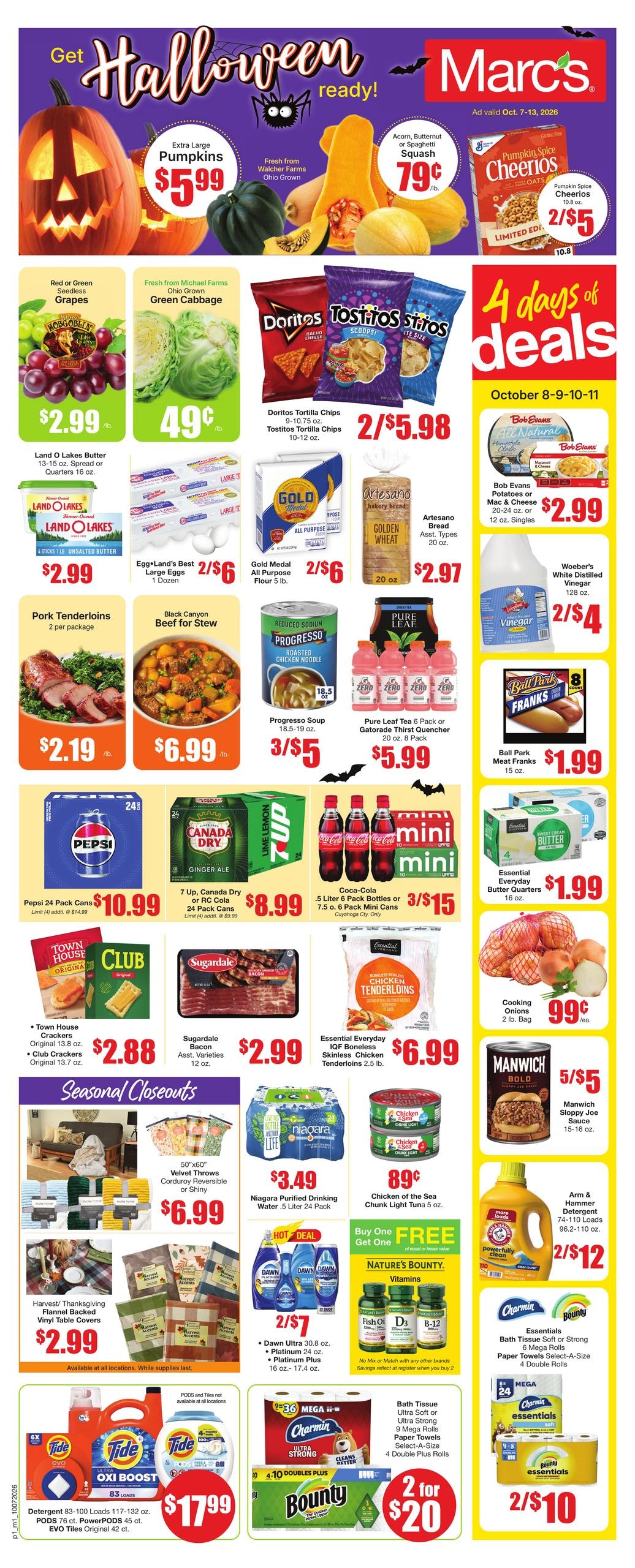 Marc's weekly ad page 1
