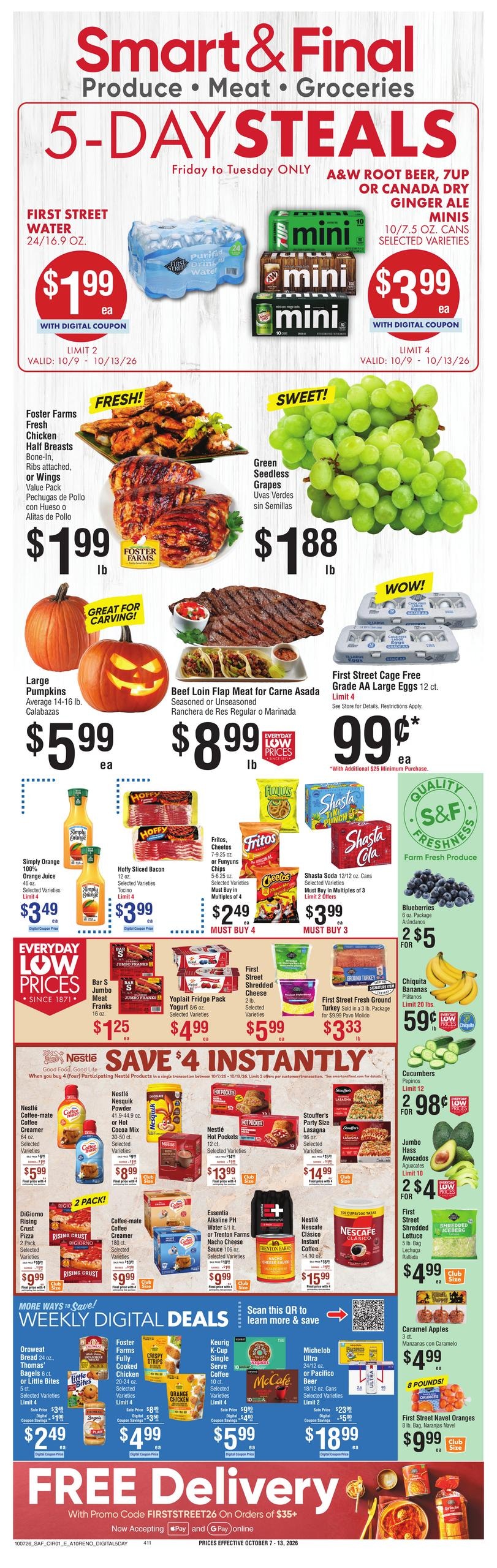 Smart & Final weekly ad page 1