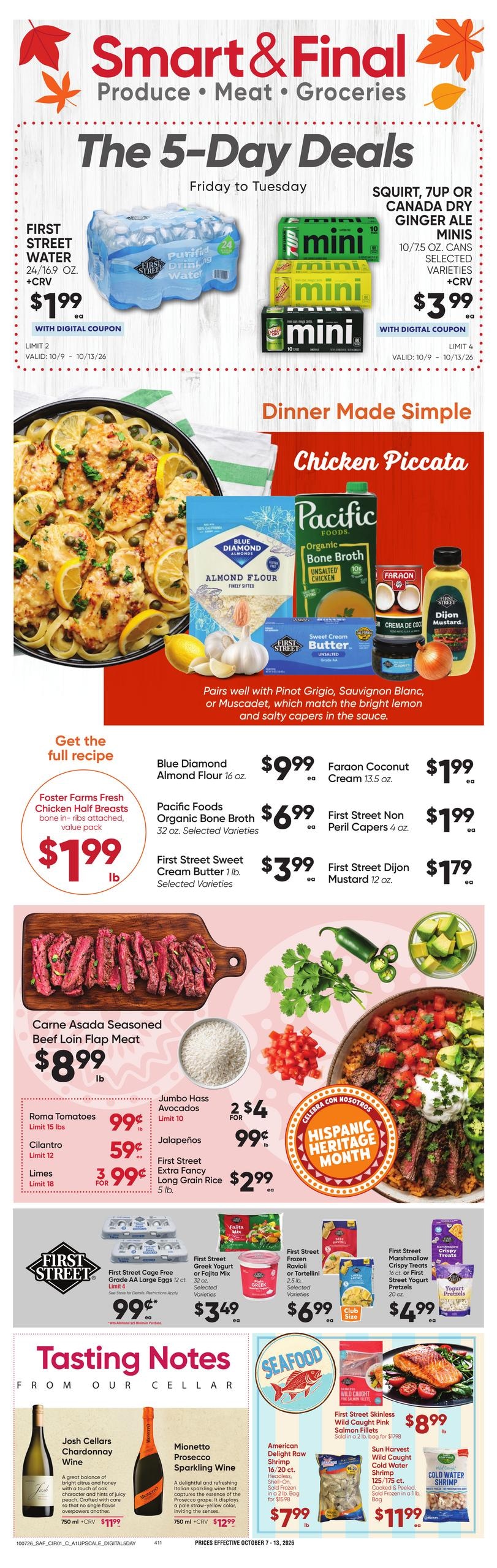 Smart & Final weekly ad page 1