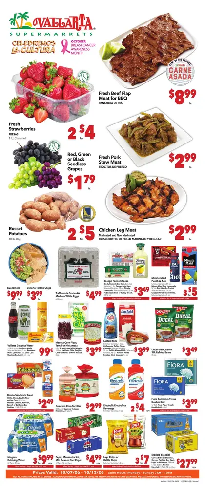 Vallarta Supermarkets Grocery Savings