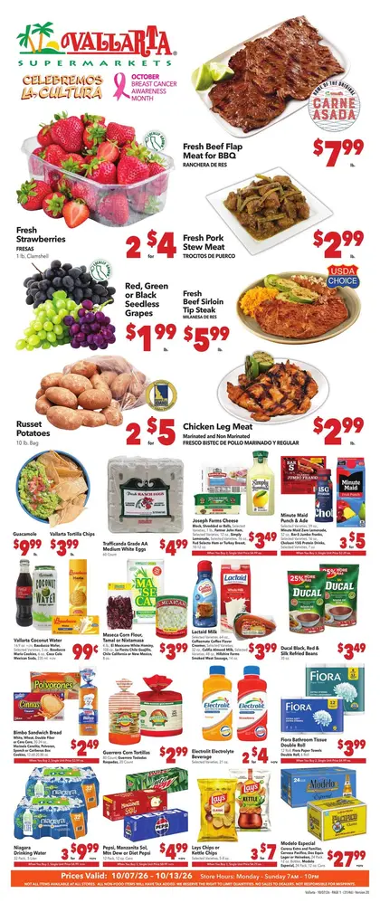 Vallarta Supermarkets Grocery Savings