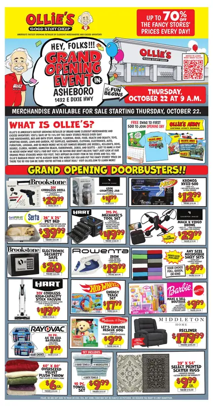 Ollie's Bargain Outlet Current Flyer