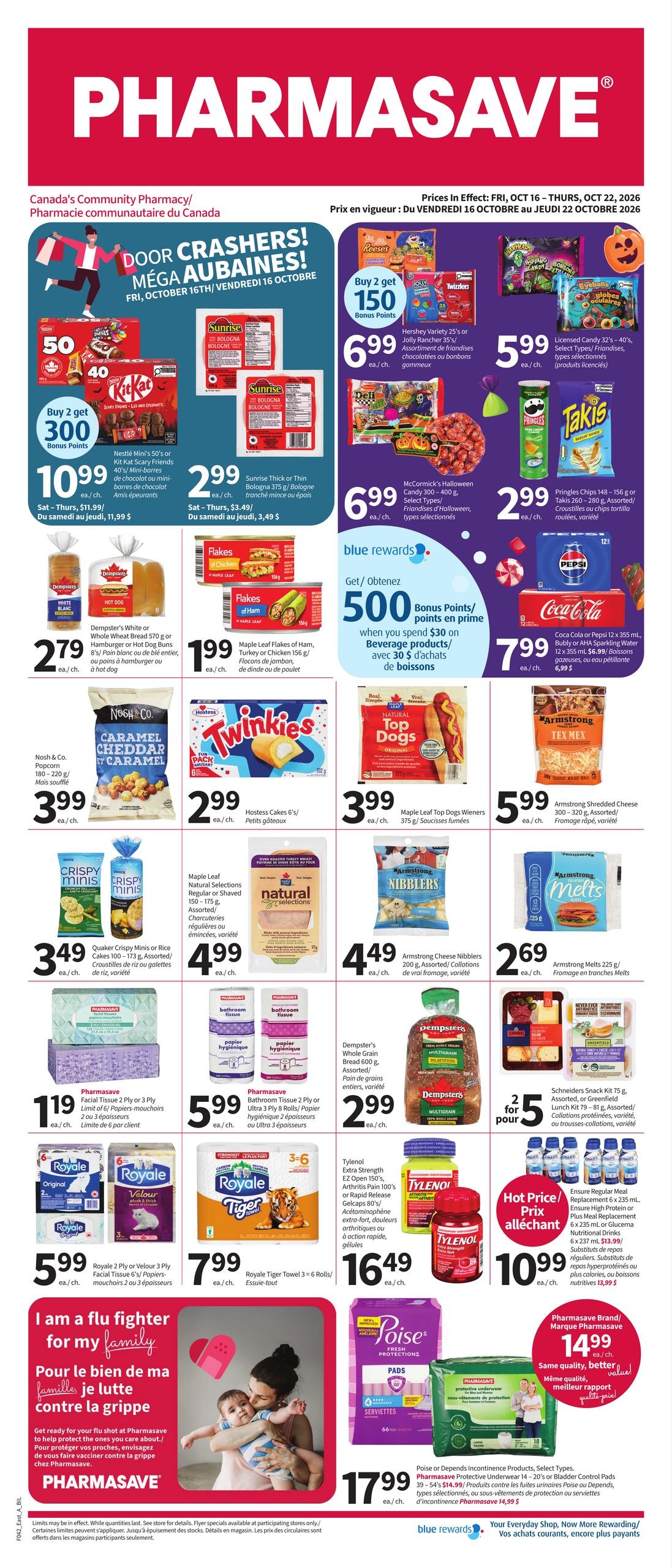 Pharmasave flyer page 1
