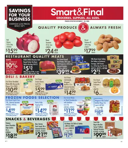 Smart & Final Business Savings