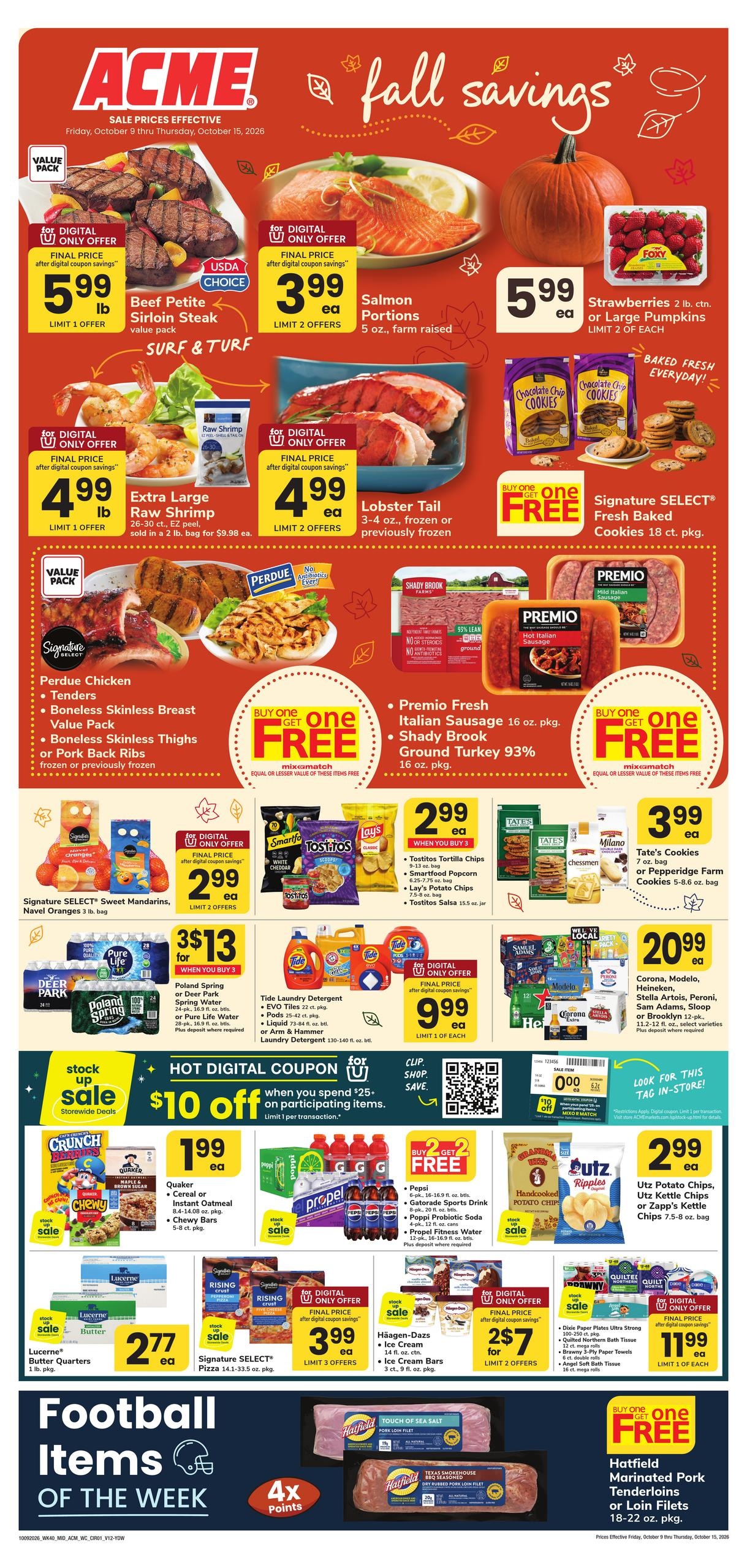 Acme Markets weekly ad page 1