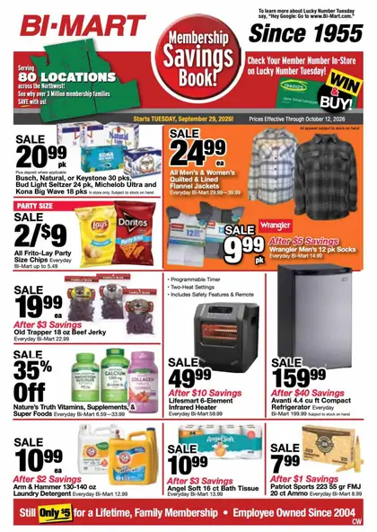 Bi-Mart Indexed Bi-Weekly