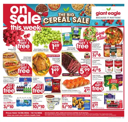 Giant Eagle Weekly Ad