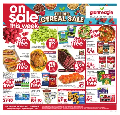 Giant Eagle Weekly Ad