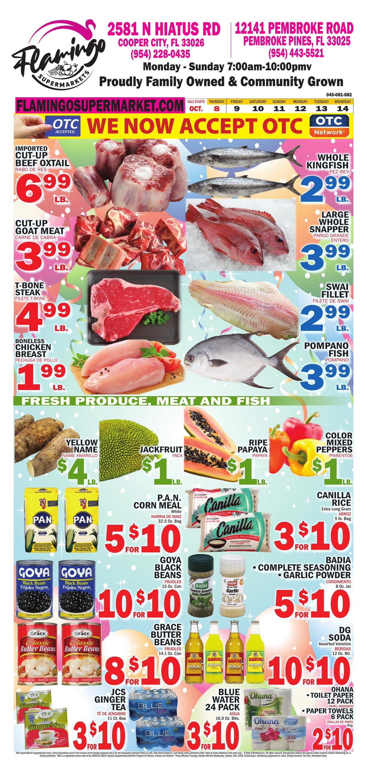 Bravo Supermarket weekly ad page 1