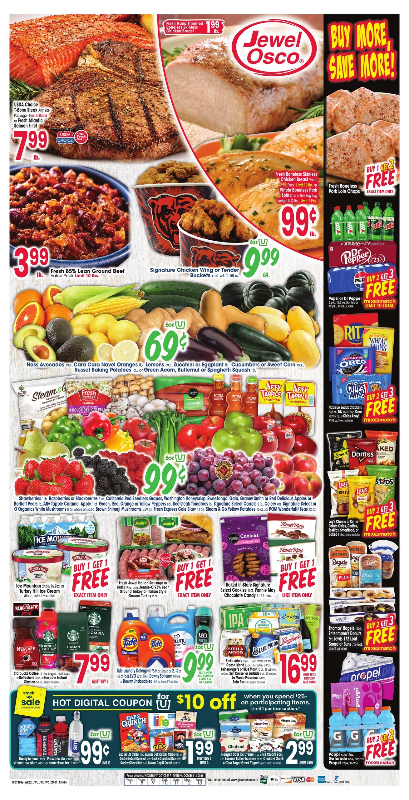 Jewel-Osco weekly ad page 1