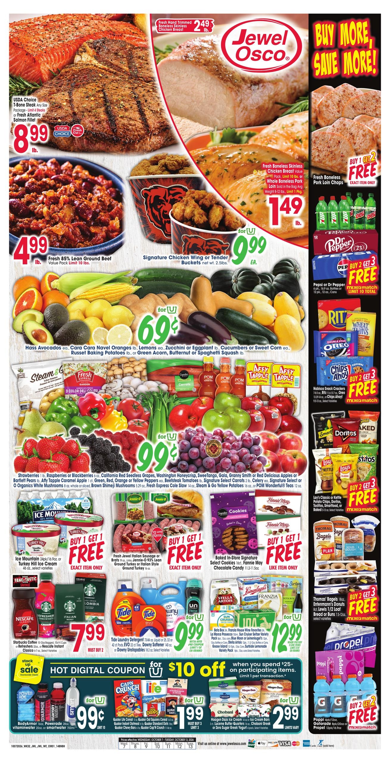 Jewel-Osco weekly ad page 1