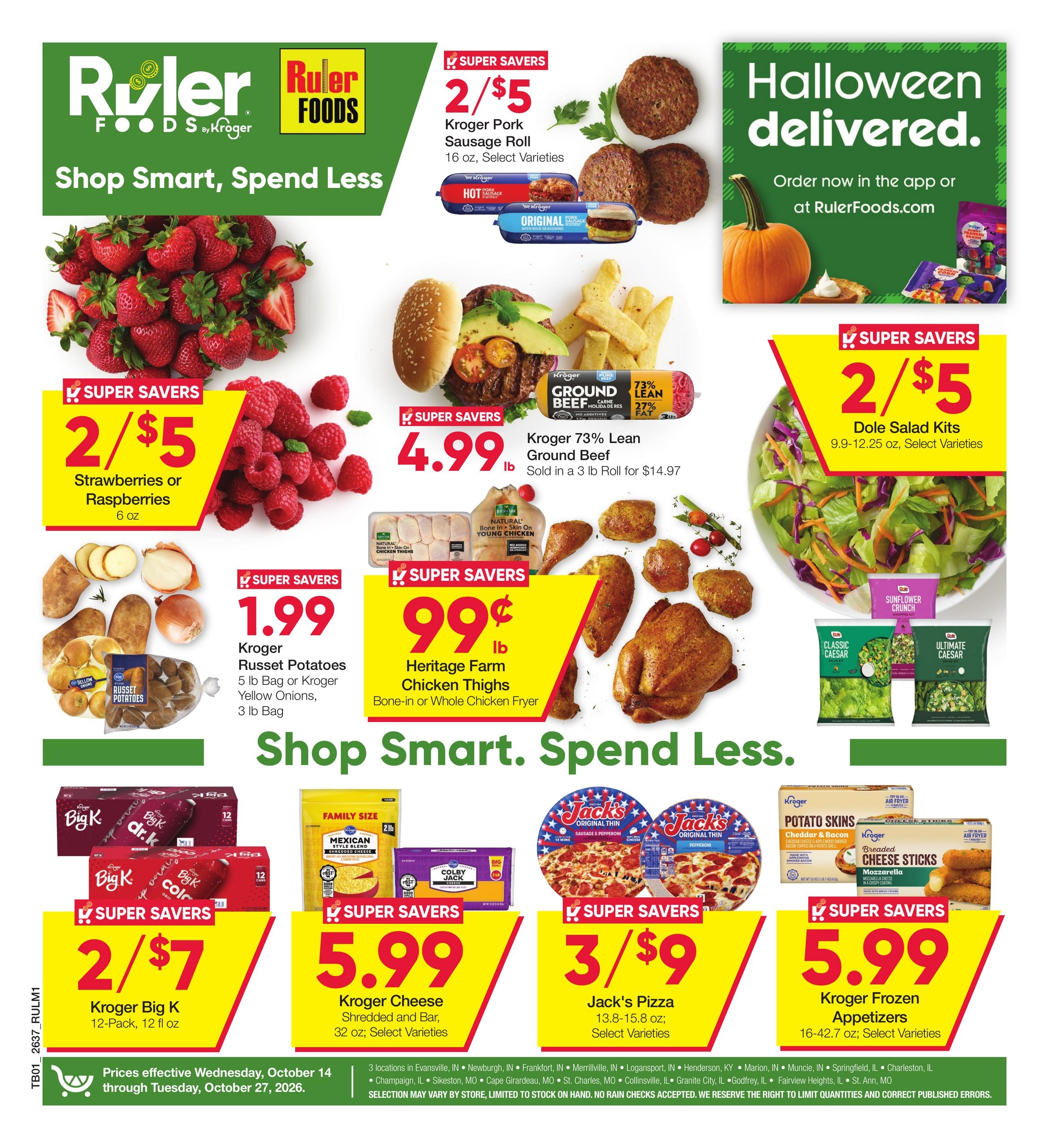 Ruler Foods weekly ad page 1