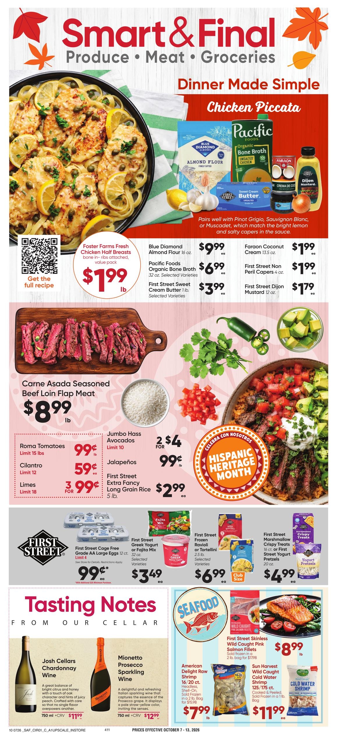 Smart & Final weekly ad page 1