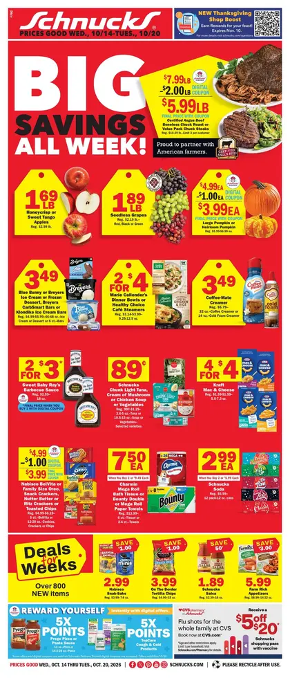 Schnucks Weekly Print Ad