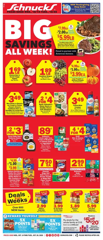 Schnucks Weekly Print Ad