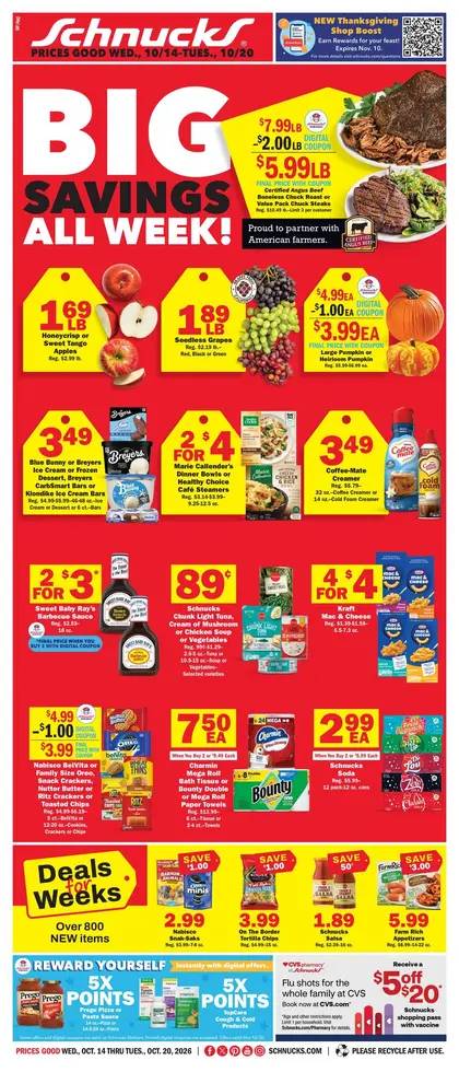 Schnucks Weekly Print Ad