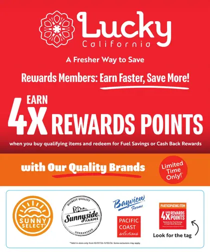 Lucky Supermarkets Save Even More