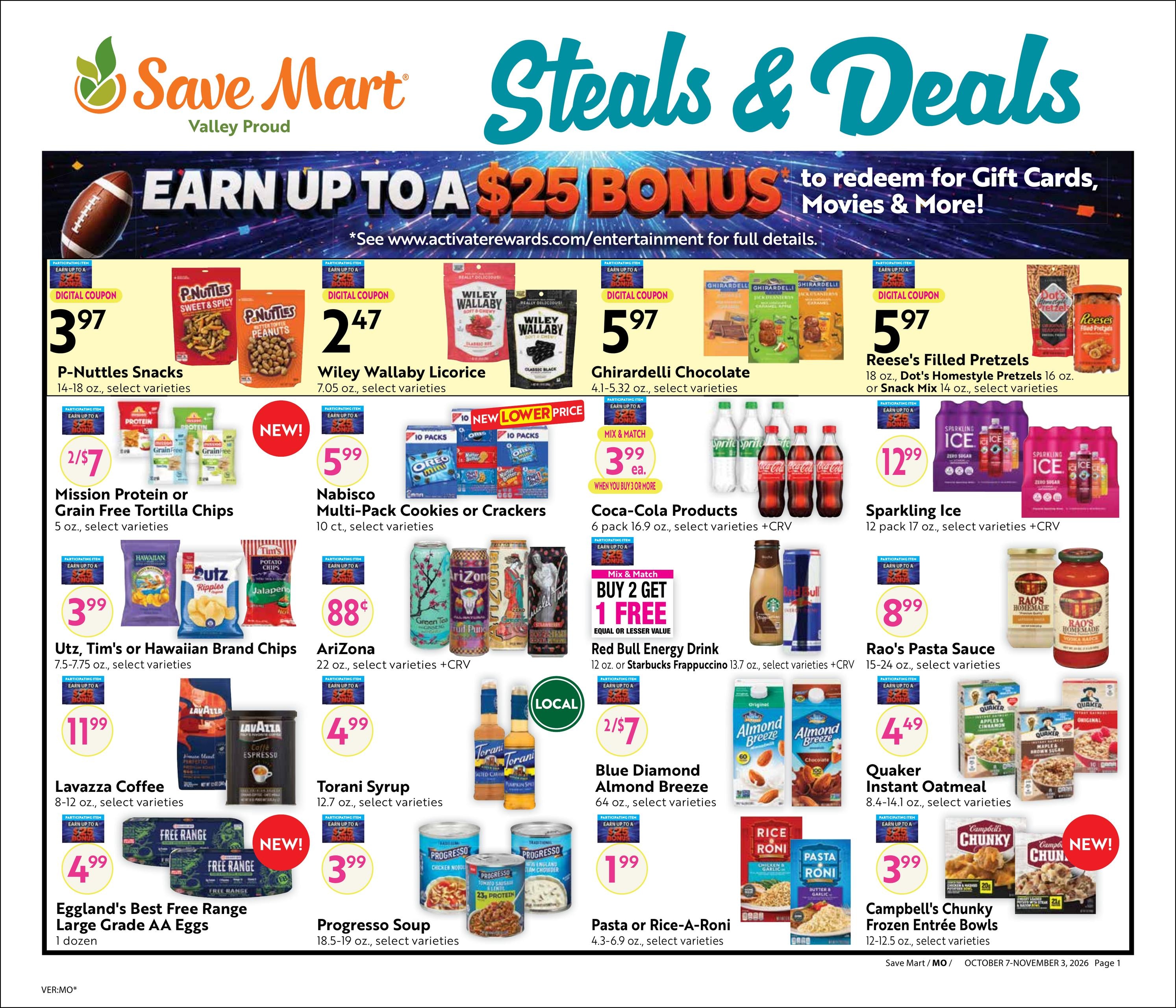 Save Mart weekly ad page 1