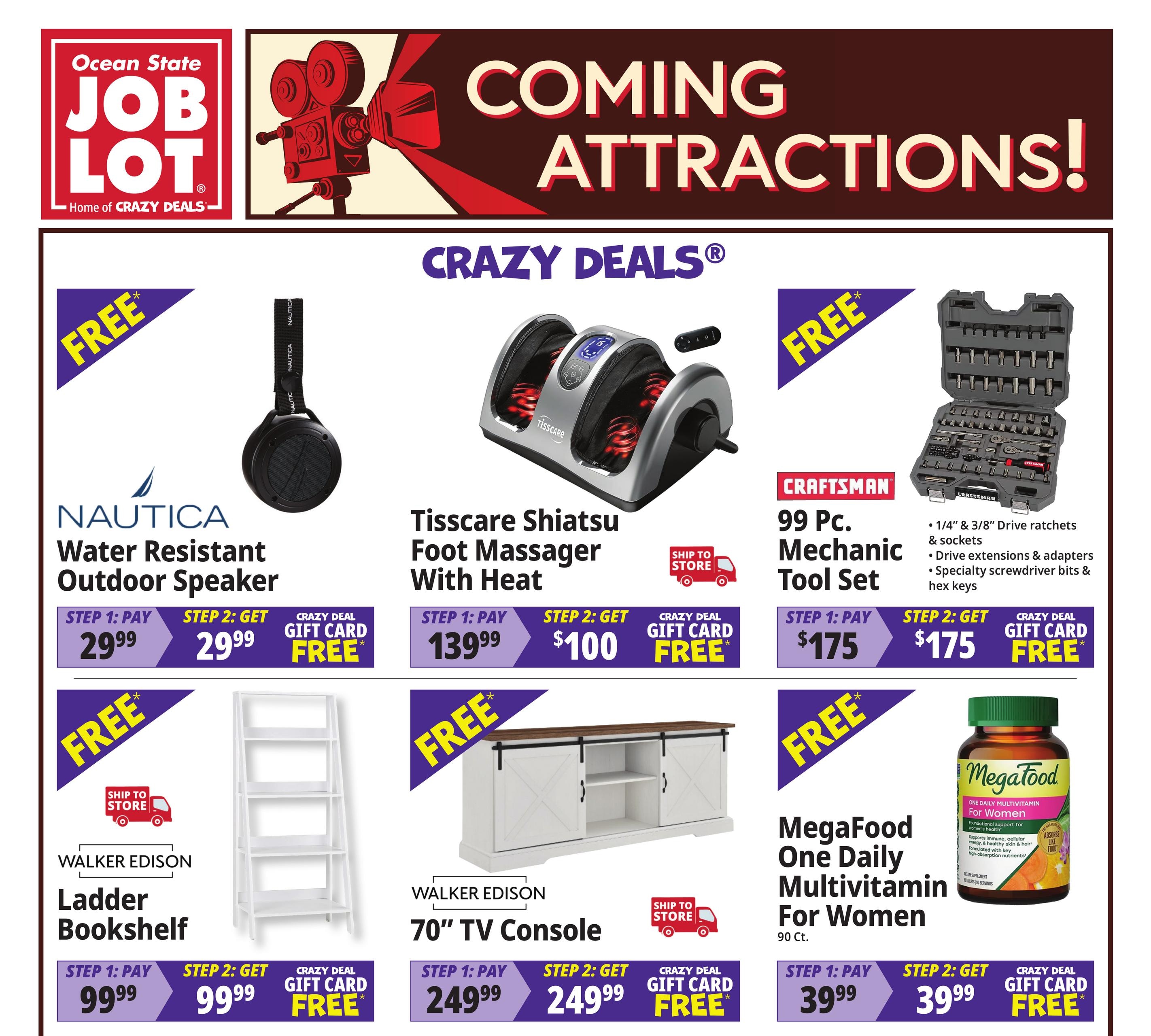 Ocean State Job Lot weekly ad page 1
