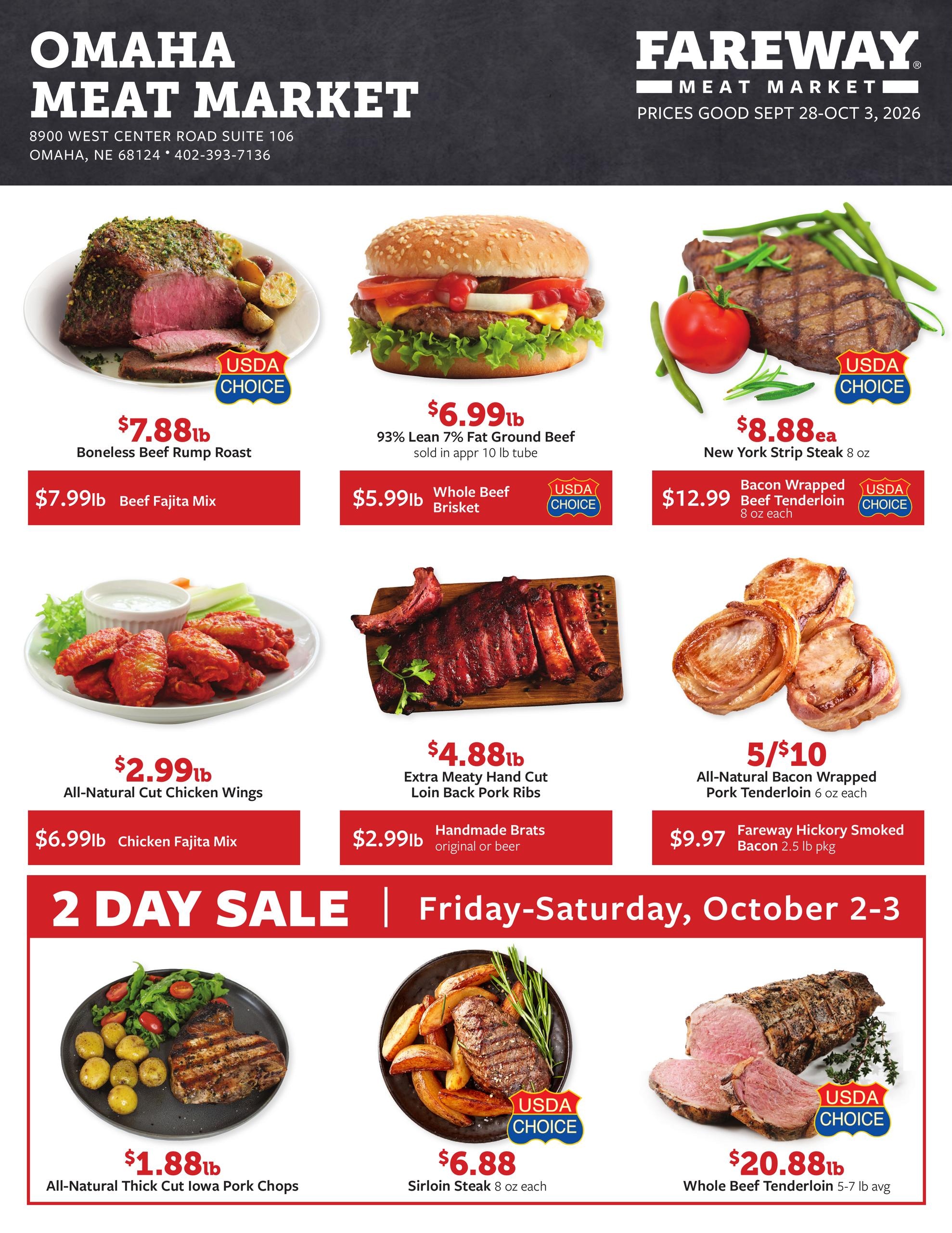 Fareway weekly ad page 1