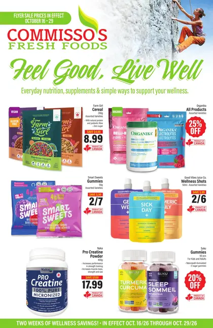 Commisso's Fresh Foods Two Week Wellness