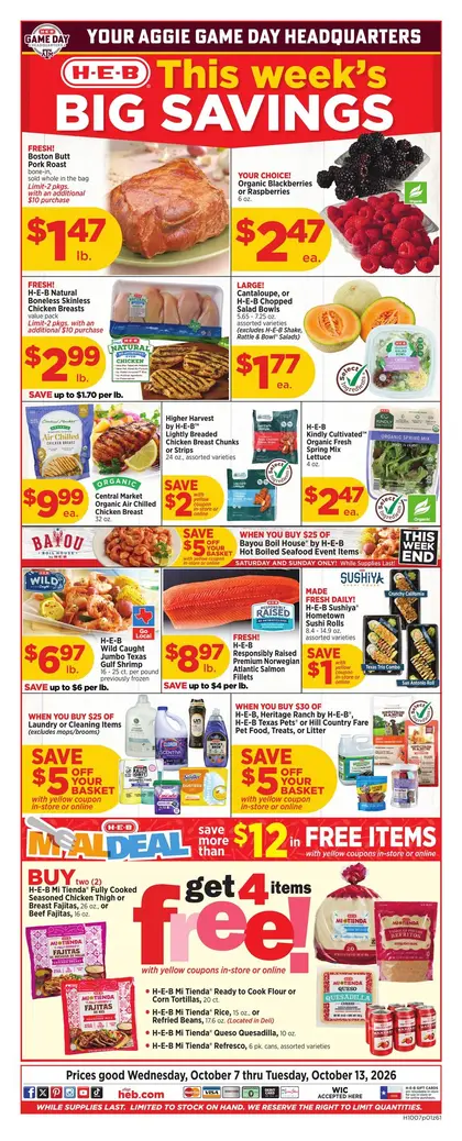 H-E-B Weekly Ad