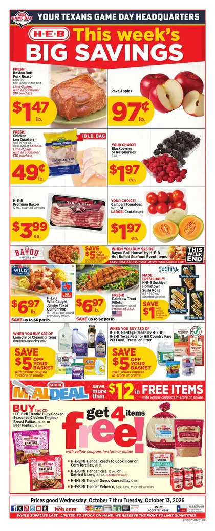H-E-B Weekly Ad