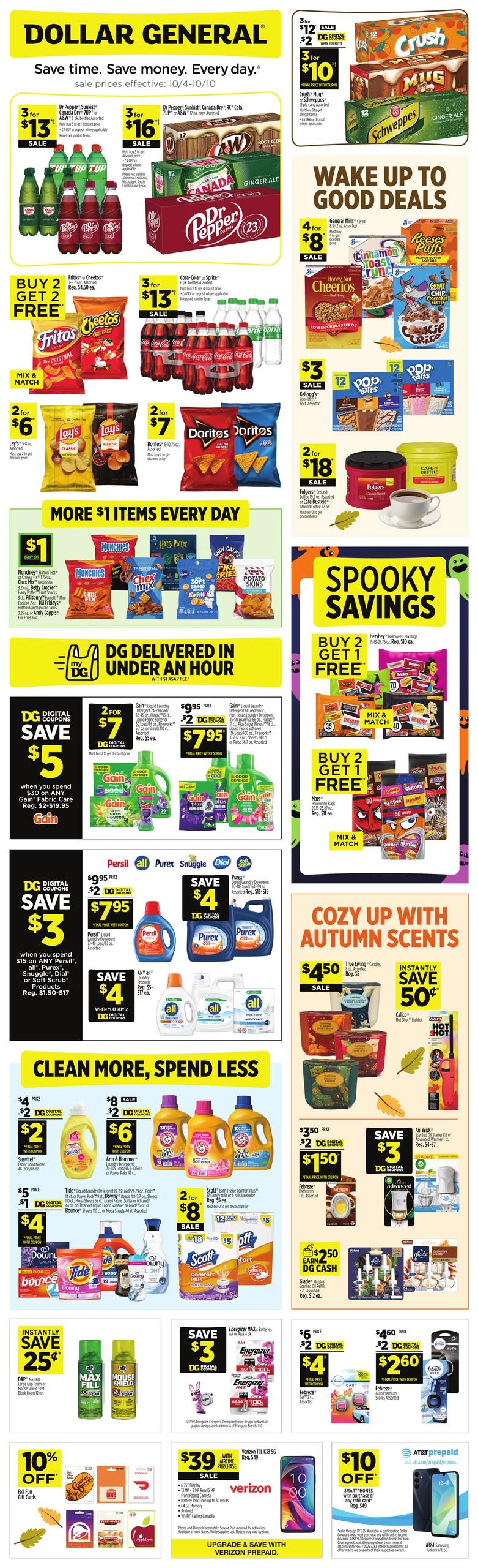 Dollar General weekly ad page 1