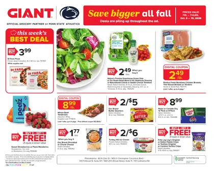 Giant Food Stores Weekly Ad