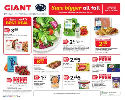 Giant Food Stores Weekly Ad