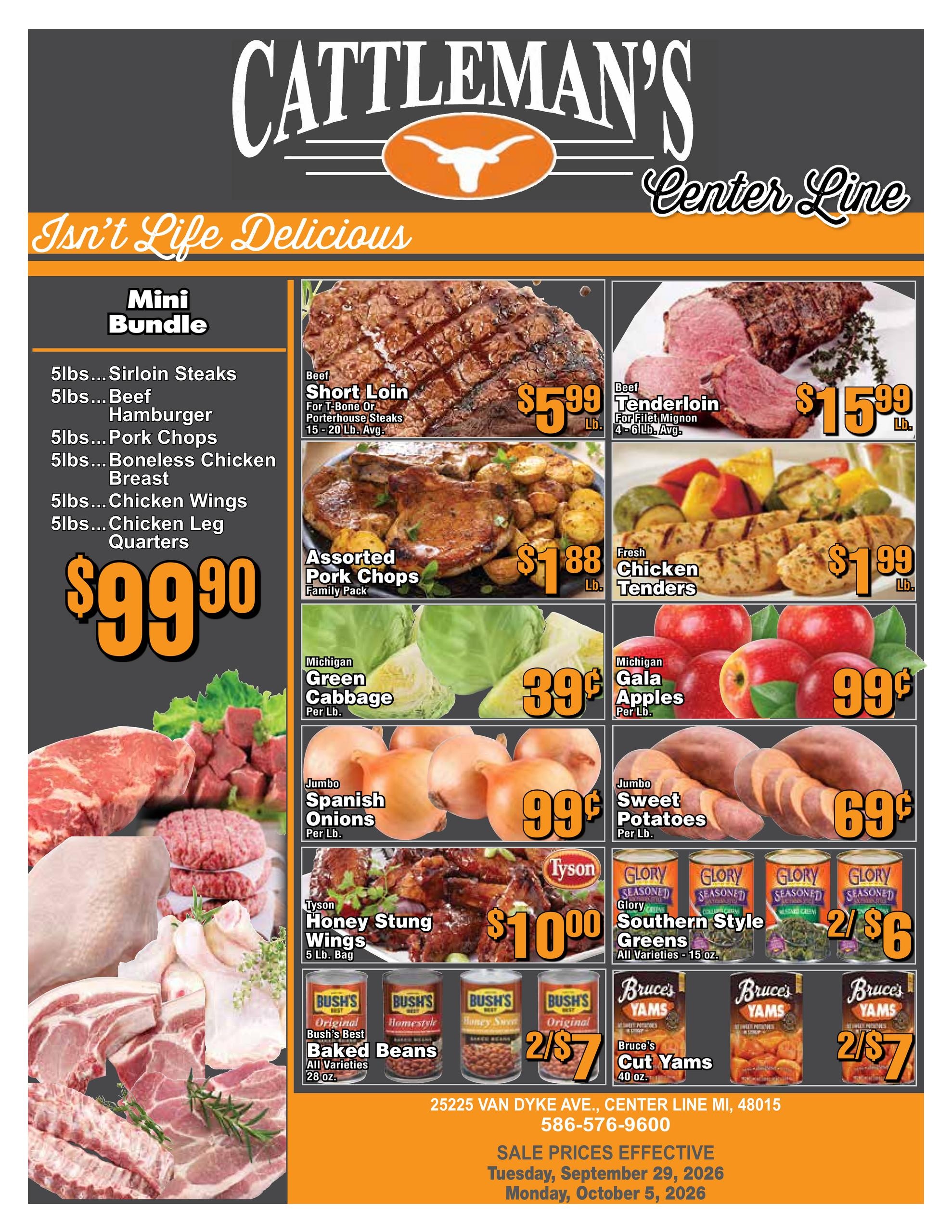 Cattleman's weekly ad page 1