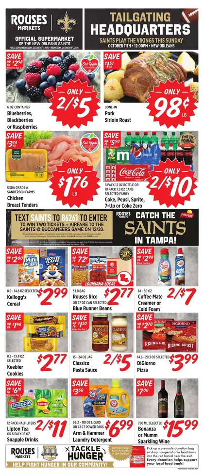 Rouses Supermarkets Weekly Ad
