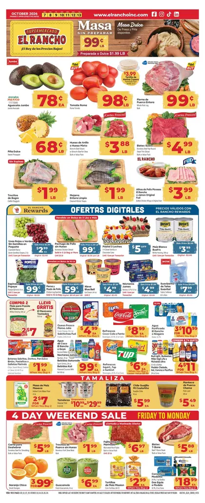 El Rancho Supermercado Weekly Ad