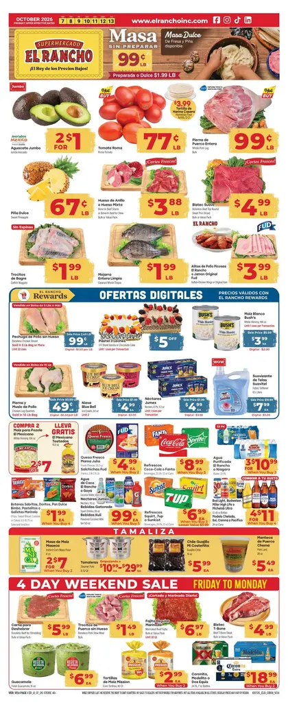 El Rancho Supermercado Weekly Ad